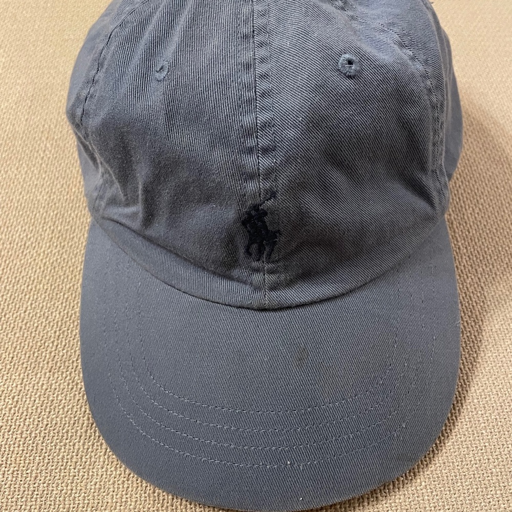 Polo Ralph Lauren Baseball Cap Blue with Dark Blue Logo, Adjustable